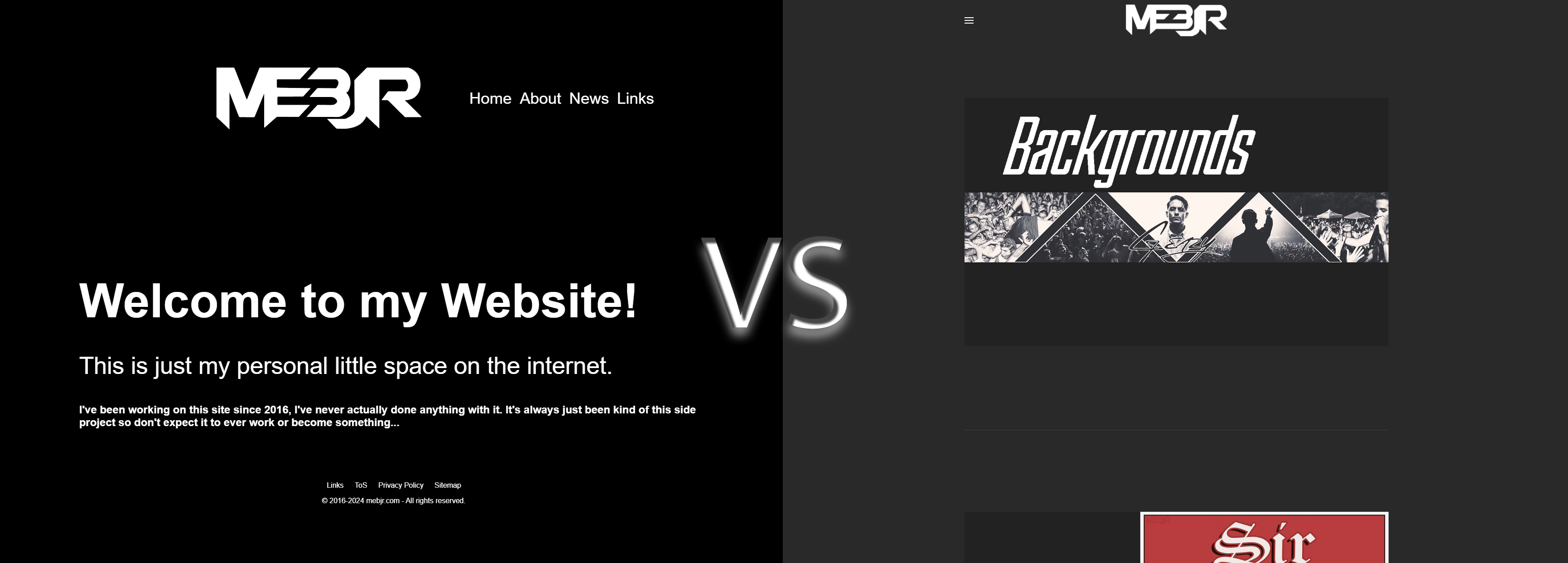 Website Comparison